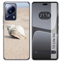 Funda Silicona compatible con Xiaomi 13 Lite 5G diseño Concha Dibujos