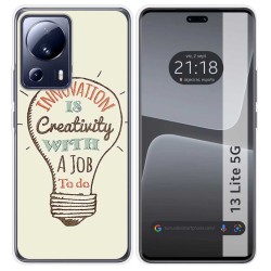 Funda Silicona compatible con Xiaomi 13 Lite 5G diseño Creativity Dibujos