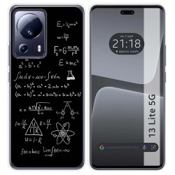 Funda Silicona compatible con Xiaomi 13 Lite 5G diseño Formulas Dibujos