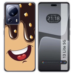 Funda Silicona compatible con Xiaomi 13 Lite 5G diseño Helado Chocolate Dibujos