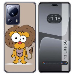 Funda Silicona compatible con Xiaomi 13 Lite 5G diseño Leon Dibujos