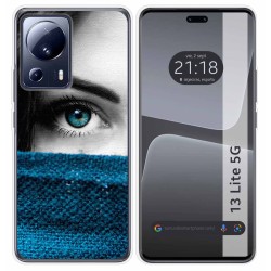 Funda Silicona compatible con Xiaomi 13 Lite 5G diseño Ojo Dibujos