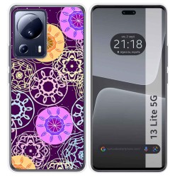 Funda Silicona compatible con Xiaomi 13 Lite 5G diseño Radial Dibujos