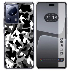 Funda Silicona compatible con Xiaomi 13 Lite 5G diseño Snow Camuflaje Dibujos