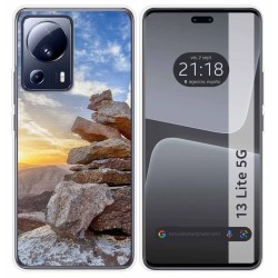 Funda Silicona compatible con Xiaomi 13 Lite 5G diseño Sunset Dibujos