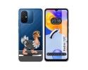Funda Silicona Transparente compatible con Xiaomi Redmi 12C diseño Avestruz Dibujos
