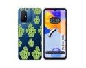 Funda Silicona Transparente compatible con Xiaomi Redmi 12C diseño Cactus Dibujos