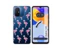 Funda Silicona Transparente compatible con Xiaomi Redmi 12C diseño Flamenco Dibujos