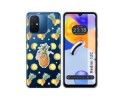 Funda Silicona Transparente compatible con Xiaomi Redmi 12C diseño Piña Dibujos