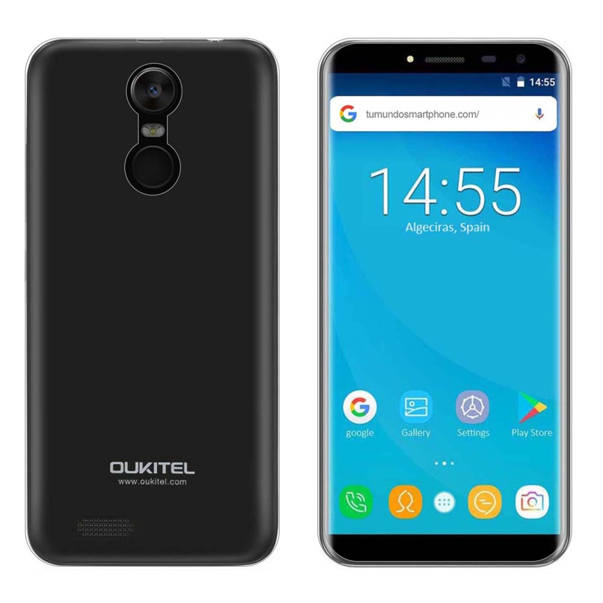 Funda Gel Tpu para Oukitel C8 Color 100 % Transparente