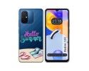 Funda Silicona Transparente compatible con Xiaomi Redmi 12C diseño Summer Dibujos