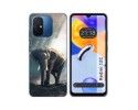 Funda Silicona compatible con Xiaomi Redmi 12C diseño Elefante Dibujos
