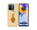 Funda Silicona compatible con Xiaomi Redmi 12C diseño Jirafa Dibujos