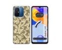 Funda Silicona compatible con Xiaomi Redmi 12C diseño Sand Camuflaje Dibujos