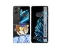 Funda Carcasa Dura Transparente para Oppo Find N2 Flip 5G diseño Cabra Dibujos