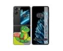 Funda Carcasa Dura Transparente para Oppo Find N2 Flip 5G diseño Coco Dibujos