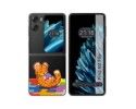 Funda Carcasa Dura Transparente para Oppo Find N2 Flip 5G diseño Leopardo Dibujos