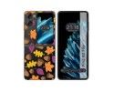 Funda Carcasa Dura Transparente para Oppo Find N2 Flip 5G diseño Otoño Dibujos