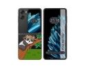 Funda Carcasa Dura Transparente para Oppo Find N2 Flip 5G diseño Panda Dibujos