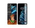 Funda Carcasa Dura Transparente para Oppo Find N2 Flip 5G diseño Suricata Dibujos