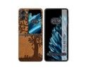 Funda Carcasa Dura para Oppo Find N2 Flip 5G diseño Cuero 03 Dibujos