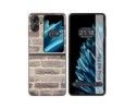 Funda Carcasa Dura para Oppo Find N2 Flip 5G diseño Ladrillo 01 Dibujos