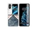 Funda Carcasa Dura para Oppo Find N2 Flip 5G diseño Mármol 05 Dibujos
