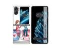 Funda Carcasa Dura para Oppo Find N2 Flip 5G diseño Café Dibujos