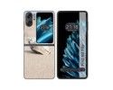 Funda Carcasa Dura para Oppo Find N2 Flip 5G diseño Concha Dibujos