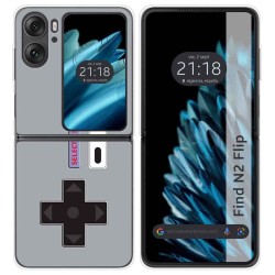 Funda Carcasa Dura para Oppo Find N2 Flip 5G diseño Consola Dibujos