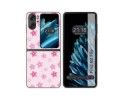 Funda Carcasa Dura para Oppo Find N2 Flip 5G diseño Flores Dibujos