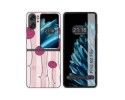 Funda Carcasa Dura para Oppo Find N2 Flip 5G diseño Flores Vintage Dibujos