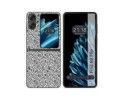 Funda Carcasa Dura para Oppo Find N2 Flip 5G diseño Letras Dibujos