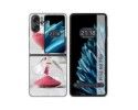 Funda Carcasa Dura para Oppo Find N2 Flip 5G diseño Reloj Dibujos