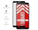 Protector Cristal Templado Frontal Completo Negro para Huawei P Smart Vidrio