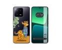 Funda Silicona Transparente compatible con Xiaomi 13 5G diseño Jirafa Dibujos