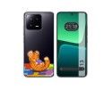 Funda Silicona Transparente compatible con Xiaomi 13 5G diseño Leopardo Dibujos