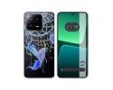 Funda Silicona Transparente compatible con Xiaomi 13 5G diseño Plumas Dibujos