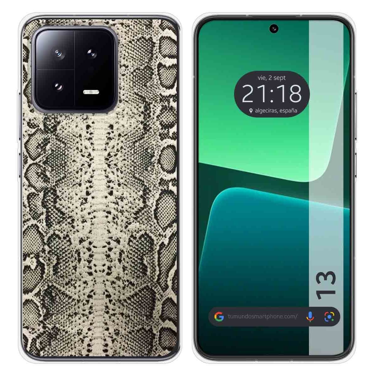 Funda Silicona compatible con Xiaomi 13 5G diseño Animal 01 Dibujos