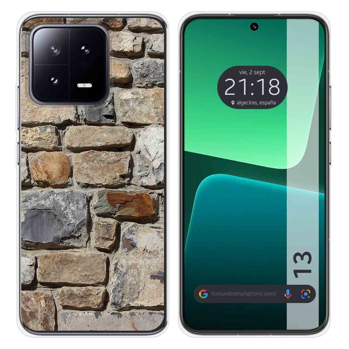 Funda Silicona compatible con Xiaomi 13 5G diseño Ladrillo 03 Dibujos