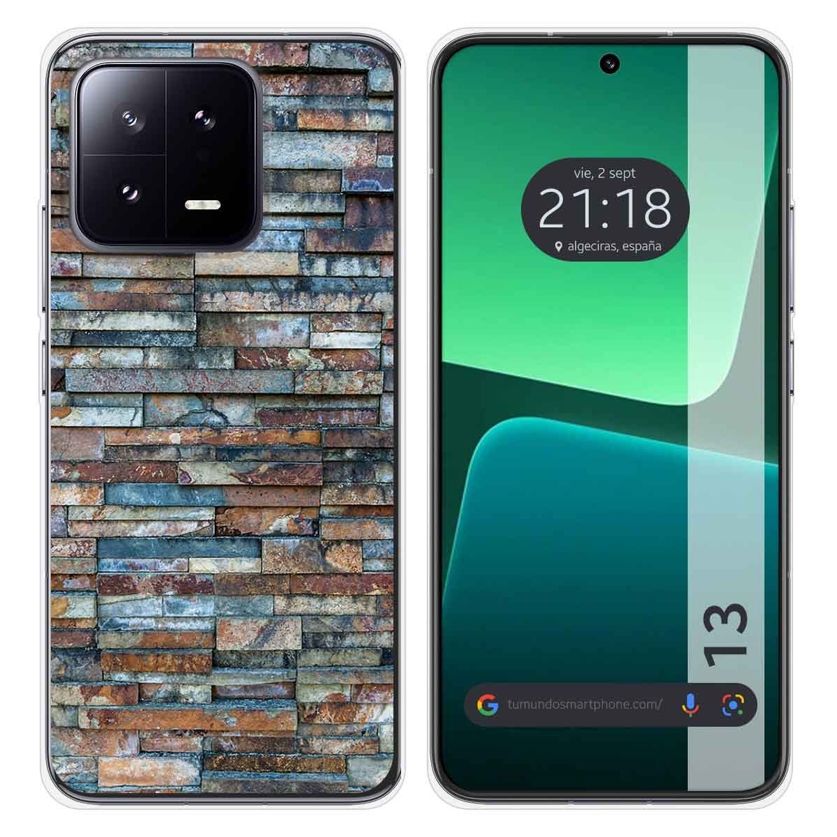 Funda Silicona compatible con Xiaomi 13 5G diseño Ladrillo 05 Dibujos