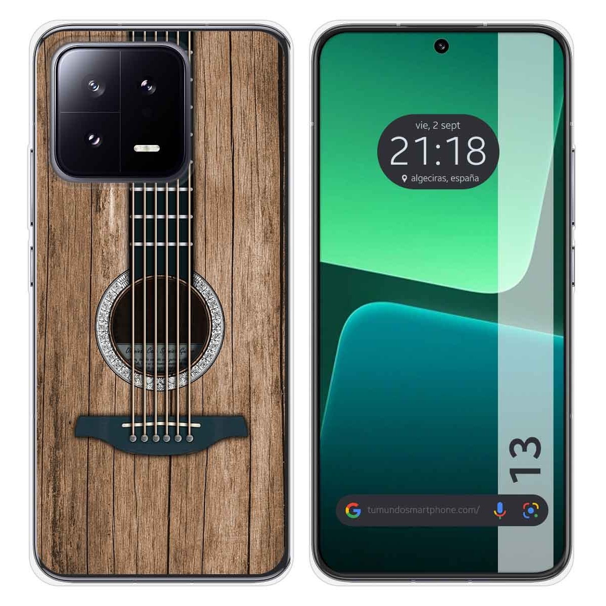 Funda Silicona compatible con Xiaomi 13 5G diseño Madera 11 Dibujos
