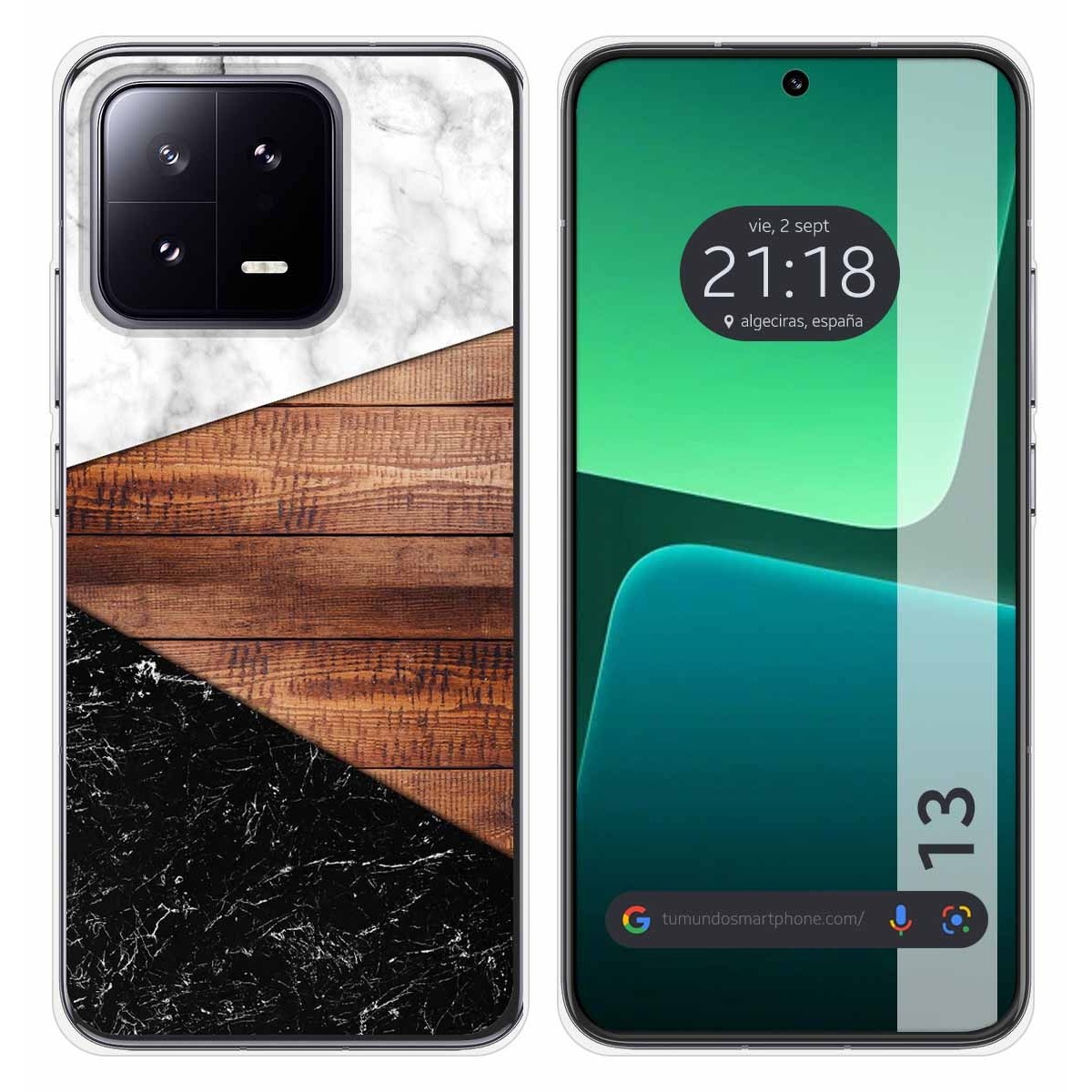 Funda Silicona compatible con Xiaomi 13 5G diseño Mármol 11 Dibujos