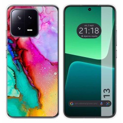 Funda Silicona compatible con Xiaomi 13 5G diseño Mármol 15 Dibujos