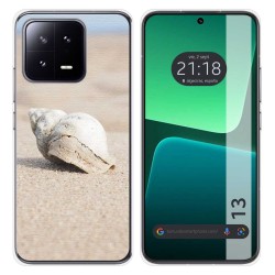 Funda Silicona compatible con Xiaomi 13 5G diseño Concha Dibujos