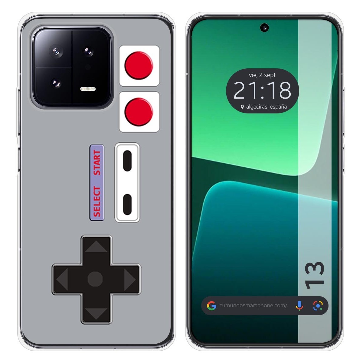 Funda Silicona compatible con Xiaomi 13 5G diseño Consola Dibujos