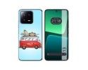 Funda Silicona compatible con Xiaomi 13 5G diseño Furgoneta Dibujos
