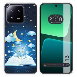 Funda Silicona compatible con Xiaomi 13 5G diseño Libro Cuentos Dibujos