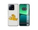 Funda Silicona compatible con Xiaomi 13 5G diseño Leones Dibujos
