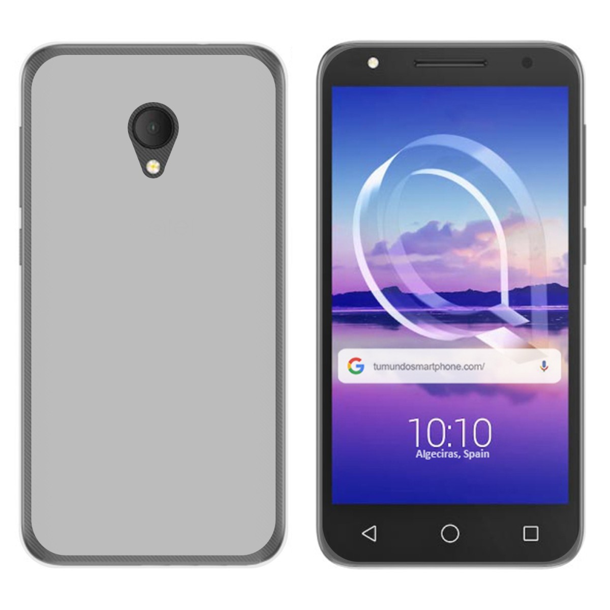 Funda Gel Tpu para Alcatel U5 Hd / U5 Hd Premium Color Transparente